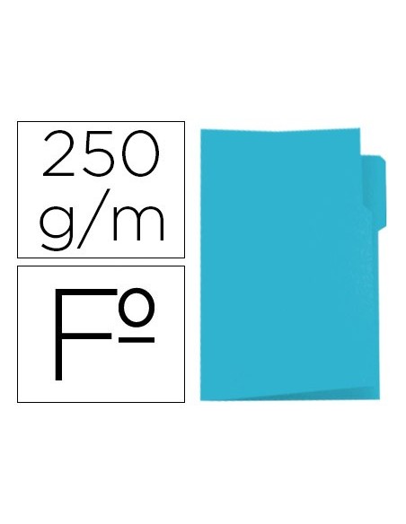 Subcarpeta cartulina gio folio pestaña...