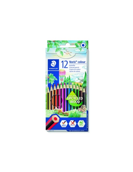 Lapices de colores staedtler upcycled wood...
