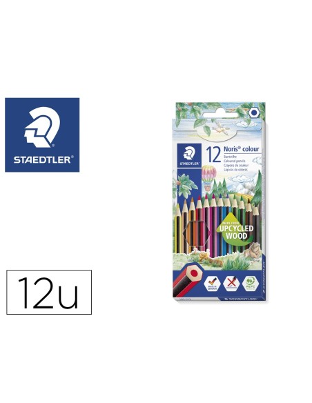 Lapices de colores staedtler upcycled wood...