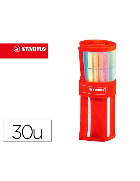 Rotulador stabilo acuarelable pen 68 estuche de...