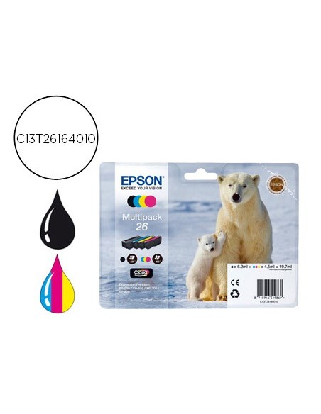 Ink-jet epson 26xp 600 / 605 / 700 / 800...