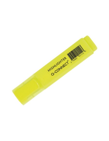 Rotulador q-connect fluorescente punta biselada...