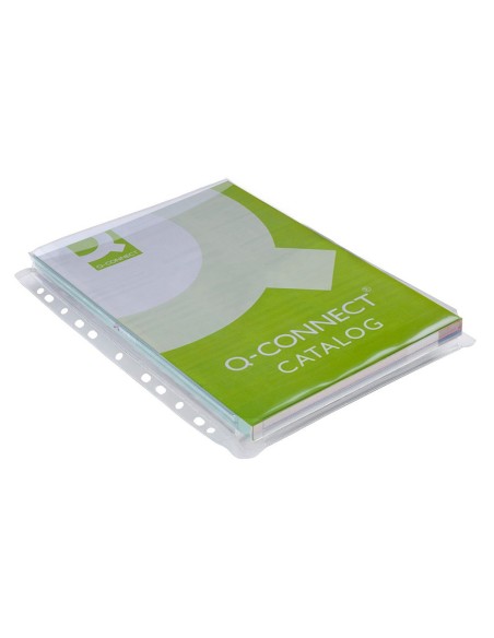 Funda multitaladro q-connect con fuelle din a4...