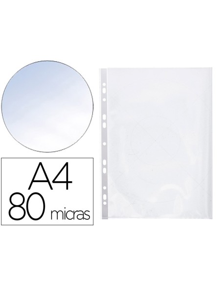 Funda multitaladro q-connect din a4 80 micras...