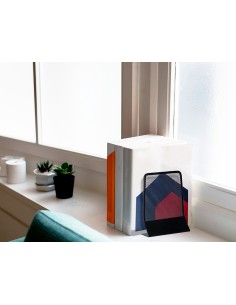 Apoyalibros metalico...