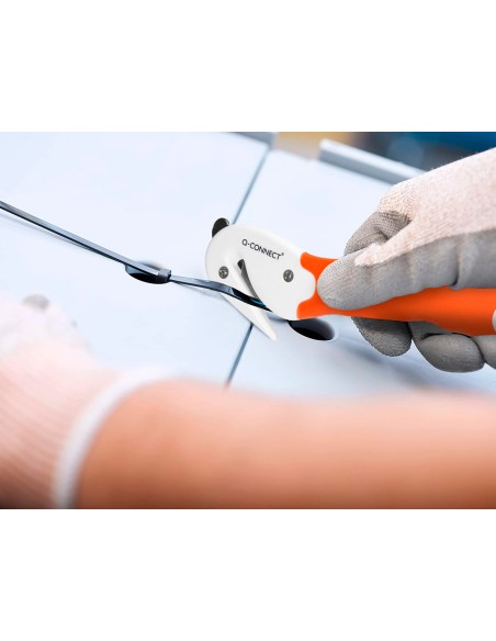 Cuter q-connect combi de seguridad sx782n-1 con cuchilla fija oculta para evitar cortes