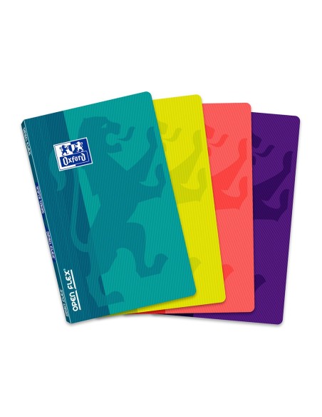 Libreta escolar oxford tapa flexible optik...