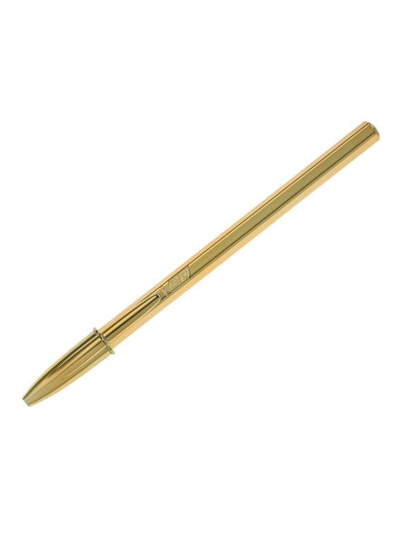 Boligrafo bic cristal celebration oro tinta...