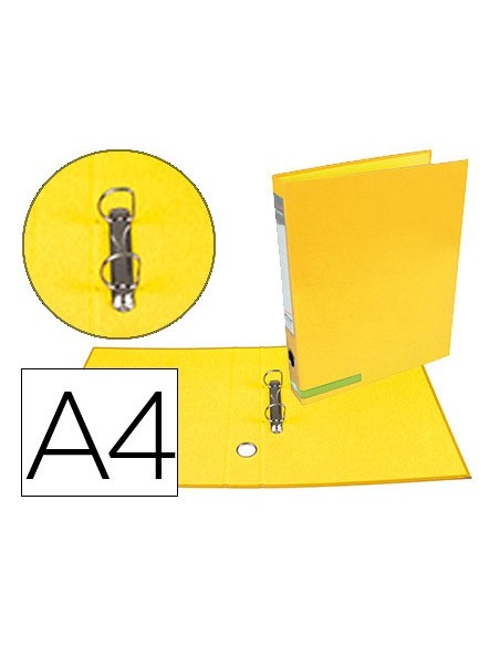 Carpeta de 2 anillas 25 mm mixtas liderpapel a4...