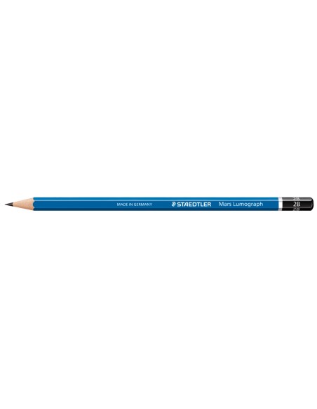 Lapices de grafito staedtler mars lumograph 100 2b unidad