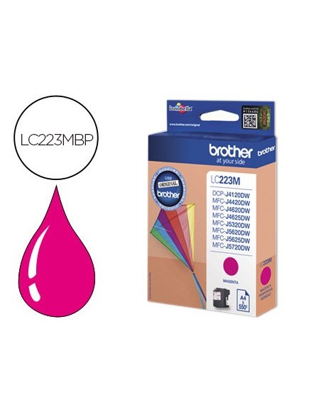 Ink-jet brother lc-223cbp magenta dcp4120dw...