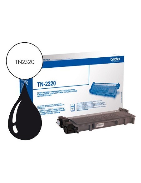 Toner brother tn-2320 dcpl2520dw dcpl2540dn...