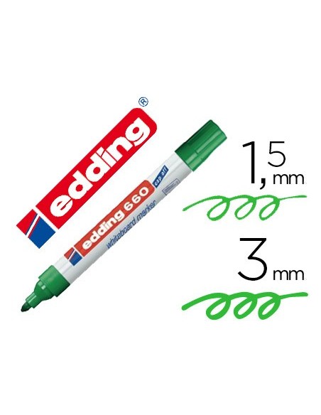 Rotulador edding para pizarra blanca 660 color...