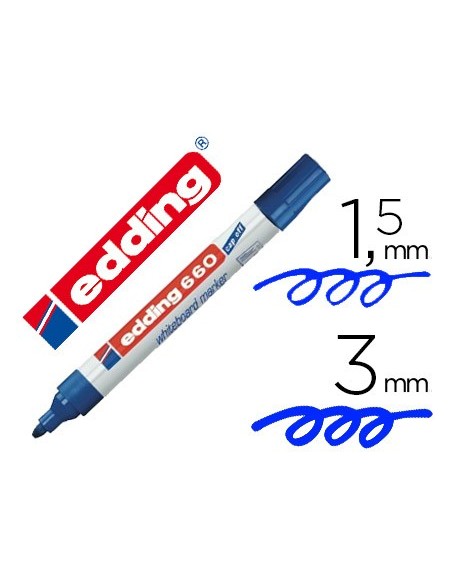 Rotulador edding para pizarra blanca 660 color...