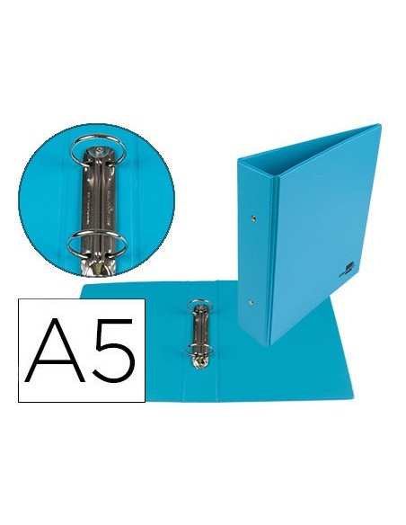Carpeta de 2 anillas 40 mm redondas liderpapel...