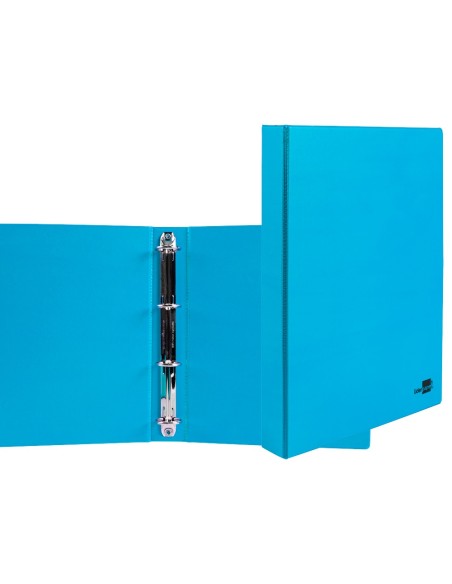 Carpeta de 4 anillas 25 mm mixtas liderpapel a4...