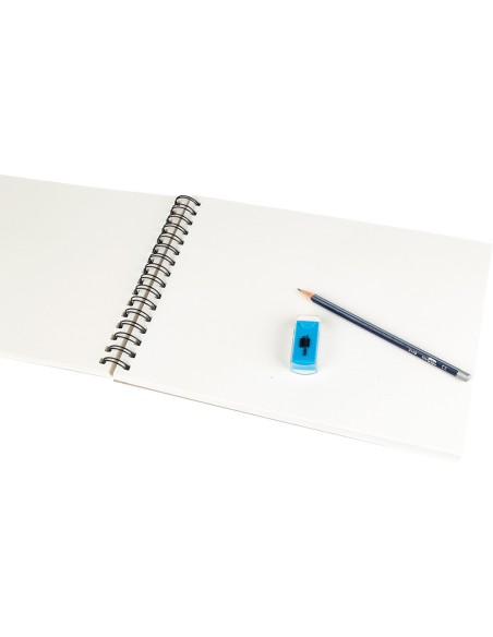 Bloc dibujo liderpapel esbozos espiral a5...