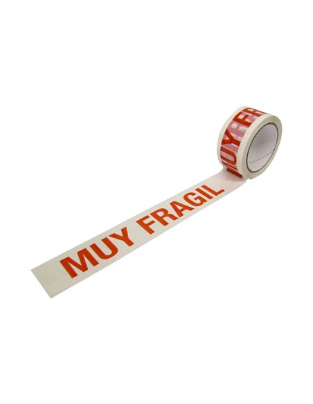 Cinta adhesiva polipropileno blanca impresion...