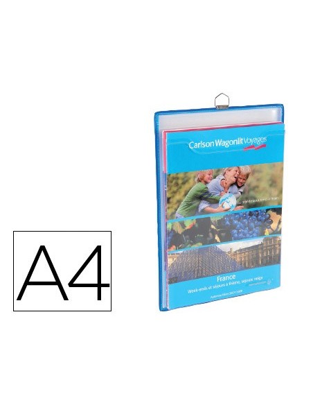 Funda para colgar tarifold din a4 anilla...