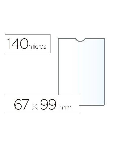 Funda portadocumento esselte plastico...