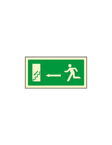 Pictograma syssa señal de salida emergencia...