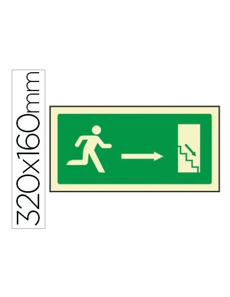 Pictograma syssa señal de salida emergencia...