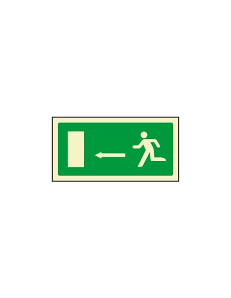 Pictograma syssa señal de salida emergencia...