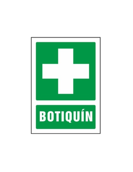 Pictograma syssa señal de botiquin en pvc...