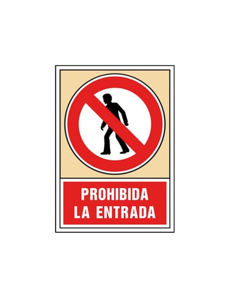 Pictograma syssa señal de prohibicion prohibida...