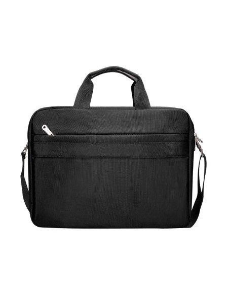 Maletin para portatil q-connect 15,5\" negro 1 asa 1 bolsillo exterior medidas 390x310x120mm
