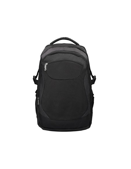 Mochila para portatil q-connect 18\" negra 1 asa 1 bolsillo exterior medidas 330x470x180 mm