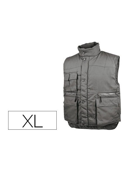 Chaleco deltaplus multibolsillos con cremallera...