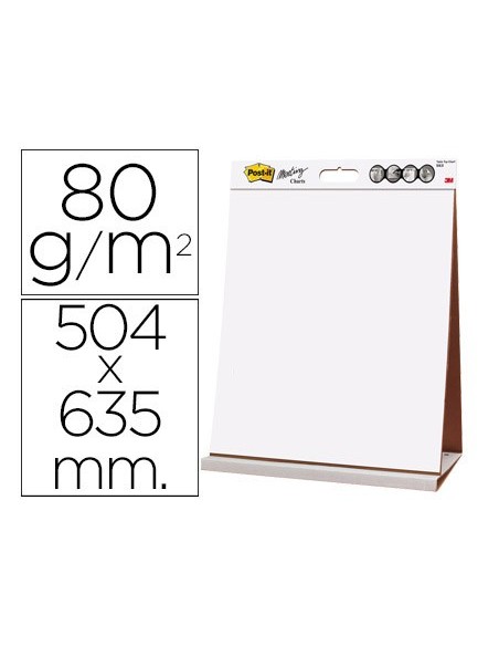 Bloc congreso post-it liso reciclado 504x635 mm...