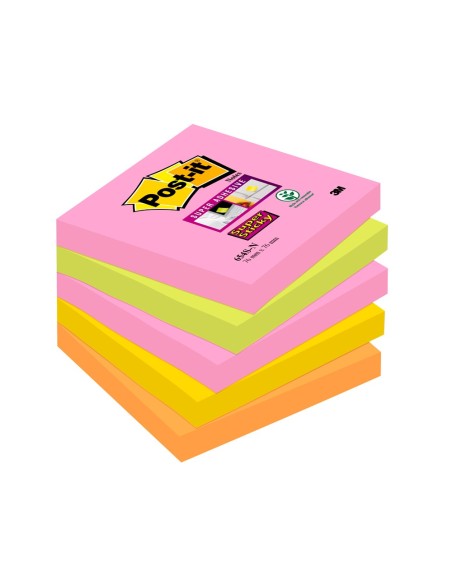 Bloc de notas adhesivas quita y pon post-it...