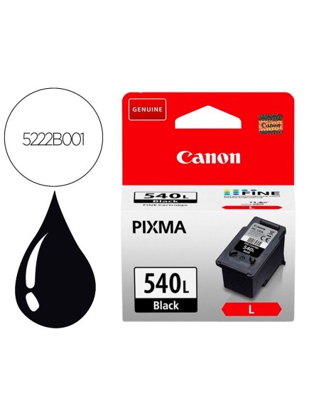 Ink-jet canon pg-540l negro pixma mg2150 11ml...