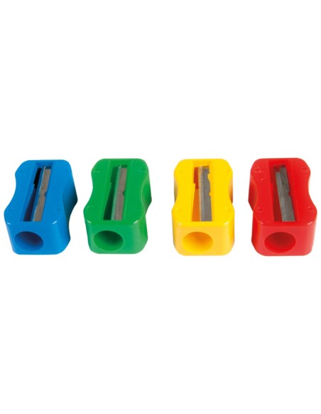 Sacapuntas m+r de plastico 1 uso sin tornillo...