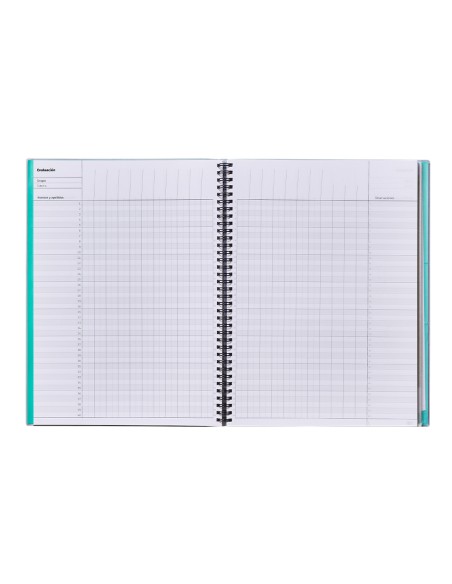 Cuaderno de todas las clases sv additio plan mensual del curso evaluacion continua y programacion semanal 22,5x31cm