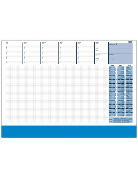 Planning sobremesa semanal quo vadis escribania...