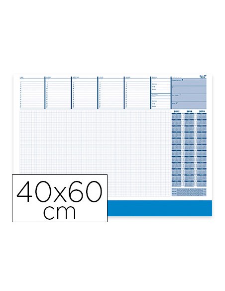 Planning sobremesa semanal quo vadis escribania esp su8200 42x59,5 cm
