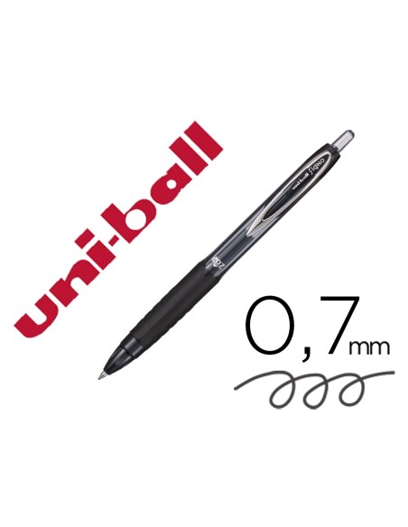 Boligrafo uni-ball signo 207e retractil 0,7 mm...