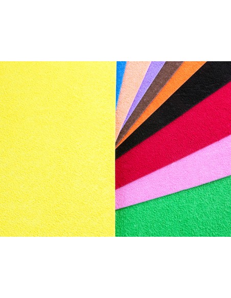 Goma eva liderpapel 50x70cm 60g/m2 espesor 2mm textura toalla carne