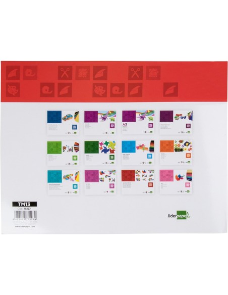 Bloc trabajos manuales liderpapel papel...