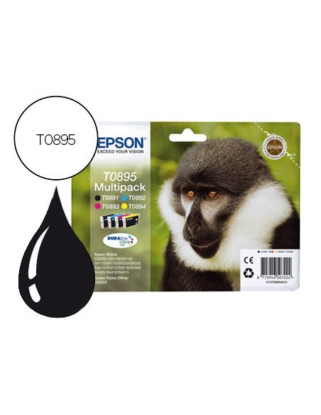 Ink-jet epson t0895 multipack stylus s21/...