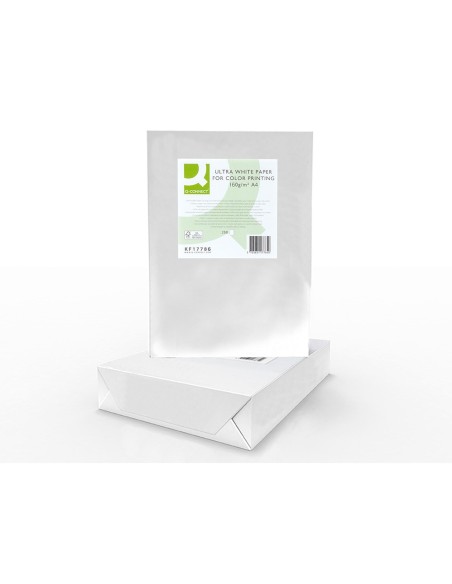 Papel fotocopiadora q-connect ultra white din...