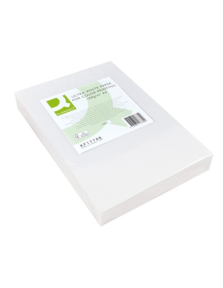 Papel fotocopiadora q-connect ultra white din...