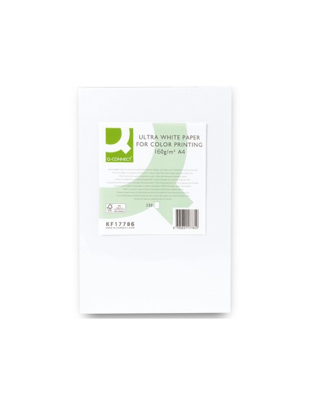 Papel fotocopiadora q-connect ultra white din...