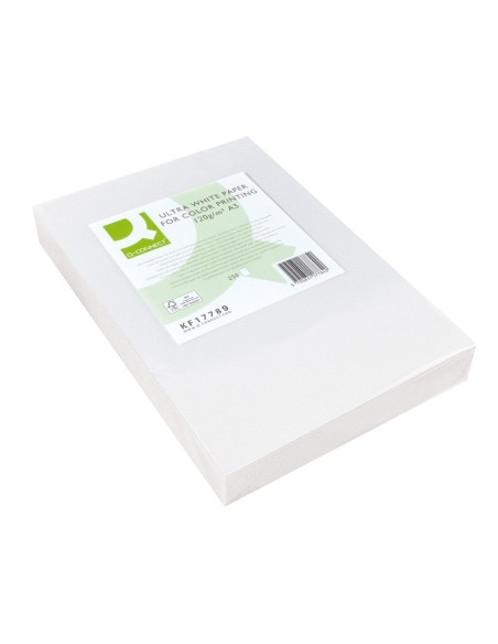 Papel fotocopiadora q-connect ultra white din...