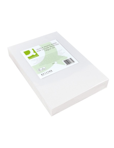 Papel fotocopiadora q-connect ultra white din...