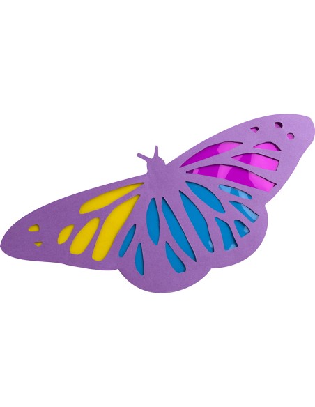 Papel celofan liderpapel 50x70 cm 22g/m2 bolsa de 5 hojas transparente