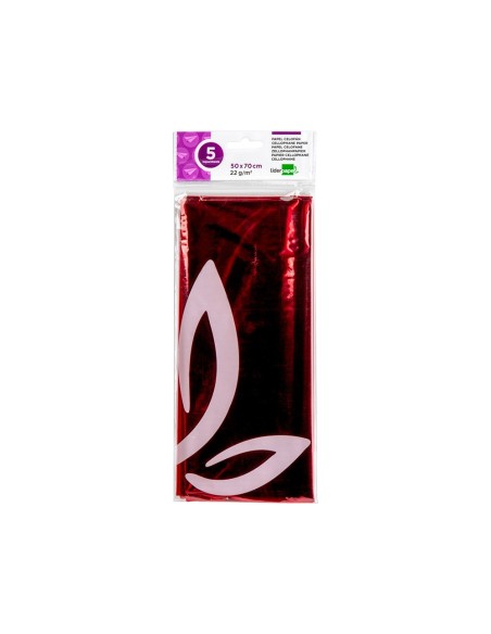 Papel celofan liderpapel 50x70 cm 22g/m2 bolsa...